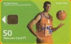 Basquetebol é uma modalidade desportiva e colectiva composta por duas equipas de 5 jogadores, que têm por objectivo passara bola dentro do cesto adversário, fazendo. Phonecard Coleccao Pt Basquetebol Douglas Muse Portugal Telecom Portugal Basketball Car Pt285