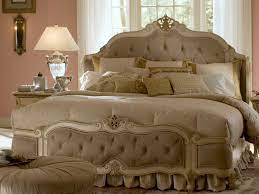 4pc king size bed luxury aico by michael amini bedroom set high end mansion style californian king now reduced price. Aico Furniture Michael Amini Lavelle Blanc California King Panel Bed Aic54000ckwm04