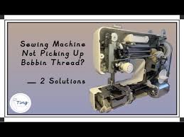 Singer Futura Embroidery Bobbin Thread Not Catching - Lockqpump