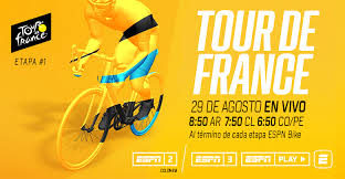Egan bernal becomes the first south american rider to win tour de france and the youngest in a decade (to be published th 28th of july) El Tour De Francia En Vivo Por Espn2 Colombia Espn3 Espn Play Espn Press Room Latin America South