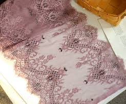 Saya gak beli kain apapun disini, biasaaa kan namanya survey tempat dan harga hehehe. 6 Meters Color France Eyelashes Lace Trim Cloth Diy Skirt Table Cloth Home Textile Underwear Decorative Embroidere Lace Fabric Lace Aliexpress