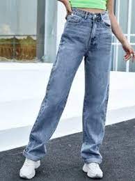 Alibaba.com introducing you some serious style revolution with premium category design baggy jeans at fair prices. Baggy Jeans Mit Hoher Taille Aktuelle Trends Gunstig Kaufen Shein Deutschland