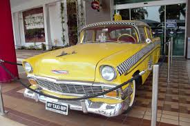 Image result for Federal Yellow 1956 Taxi