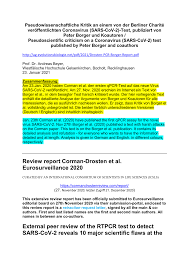 It is important to vaccinate a lot of people in the first six months. Pdf Pseudowissenschaftliche Kritik An Einem Von Der Berliner Charite Veroffentlichten Coronavirus Sars Cov 2 Test Publiziert Von Peter Borger Und Koautoren Pseudoscientific Criticism On A Coronavirus Sars Cov 2 Test Published By Peter Borger