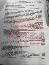 Baremul de la limba și literatura română a fost publicat de către ministerul educației. Subiecte Evaluare NaÈionalÄ 2019 RomanÄ Libertatea