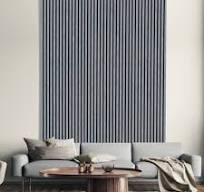 K-C 5 sæt af 5 x akustiske lyddæmpende paneler 120x57cm i betongrå