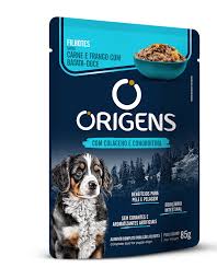 SACHE - ORIGENS CAO FILHOTE CARNE E FRANGO COM BATATA-DOCE