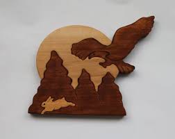 Pyrography is an inexpensive and fun art that can. Eagle And Hare Wooden Puzzles Wood Puzzle Animal Puzzle Etsy Wooden Puzzles Wood Puzzles Wood Toys