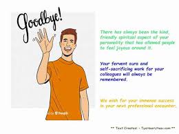 Do not take part, always give positive replies of another person. Colleagues Farewell Messages Funny Emotional Sarcastic Various Scenarios Covered
