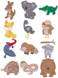Similar design products to australian animals clipart, kiwi animals Machine Embroidery Designs And Applique Designs Bunnycup Embroidery Machine Embroidery Applique Animal Embroidery Designs Machine Embroidery Designs