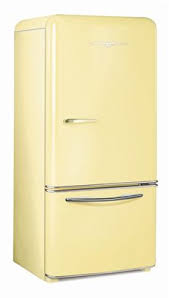 Buttercup Yellow Northstar Retro Refrigerator By Elmira Stove Works Retro Kitchen Appliances Retro Refrigerator Retro Kitchen