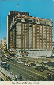 Mapes Casino Reno Nv Postcard 1950s Reno Nevada Nevada Travel Reno Tahoe