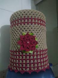 Capa De Galao De Agua Em Croche Bottled Water Cover Capa De Croche Tapete De Croche Enfeites De Crochet