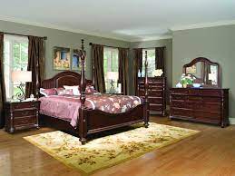 Get 5% in rewards with club o! Vaughan Kathy Ireland Home Provence Cottage Poster Bedroom 4pc Set In Cherry 220