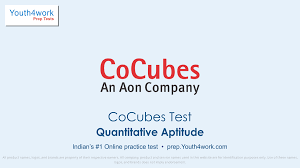 Quantitative Aptitude Practice Test Series For Cocubes