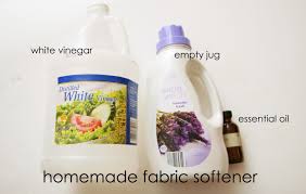 homemade all natural fabric softener