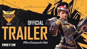Free fire is a mobile game where players enter a battlefield where there is only. Official Trailer Free Fire Pro League 2021 Summer Garena Free Fire Youtube