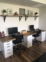 Awesome 60 Best Diy Office Desk Design Ideas And Decor Source Https Artmyideas Com 2019 03 03 60 B Home Office Design Home Office Space Office Desk Designs
