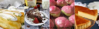 Lots of eggs desserts : 75 Dessert Recipes To Use Up Extra Eggs Murano Chicken Farm