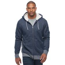 Big Tall Sonoma Goods For Life Regular Fit Sherpa Lined Hoodie Sherpa Lined Hoodie Hoodies Sonoma Goods For Life