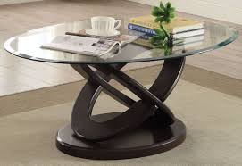 A coffee table is the focus of any living room furniture layout and creates the perfect spot for entertaining. Gable Espresso And Clear Glass Coffee Table 1stopbedrooms