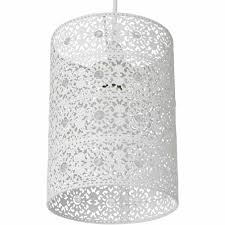 The most common moroccan pendant light material is metal. Wilko Grey Moroccan Long Light Shade Wilko