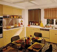 1970s kitchen design one harvest gold
