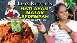 Dah lebih dr seminggu dapur diberi mc. Hati Ayam Masak Berempah Lin S Kitchen Super Delicious Season 2 Episode 20 Youtube