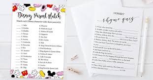 If you are in need of a super simple game to play at a baby shower this is the one for you! Hey Mama 7 Baby Shower Games For A Cute And Stylish Celebration