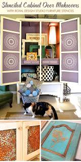 20 diy cabinet door makeovers with