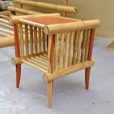 Furniture Bamboo Bedside Table Mobiliario De Bambu Moveis Decoracao Moveis