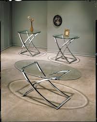 Check out our coffee & end tables selection for the very best in unique or custom, handmade pieces from our shops. Paradise 3pc Coffee End Set In Nickel Plated Clear Glass Acme Furniture 07846 Coffee Table End Table Set Coffee Table Setting End Table Sets