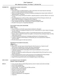 Resume builder create a resume in 5 minutes. Manager Packaging Resume Samples Velvet Jobs