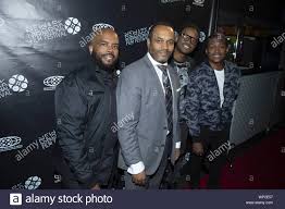 Newark New Jersey Usa 6th Sep 2019 Left Actor Lahmard Tate Kenneth Gifford Founder The Newark
