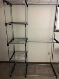 I have ordered the mainstays products in the past and i have not been they can be used on closet shelves or a storage bin (i use a very large outdoor storage trunk but use. Mainstays Wire Shelf Closet Organizer 2 Tier Easy To Assemble Walmart Com Walmart Com