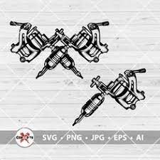 Tattoo Machine Svg Tattoo Shop Svg Tattoo Svg Tattoo Etsy Tattoo Machine Tattoo Shop Svg