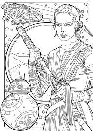 Rey and bb 8 star wars episode vii the force awakens coloring. Pin By Mythforge On Star Wars Star Wars Coloring Book Star Wars Drawings Star Wars Coloring Sheet