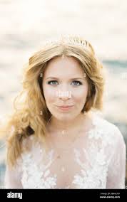 White lace dress hi-res stock photography and images