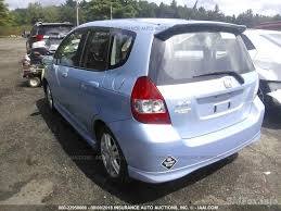 The city is also sold as the ballade in south africa since 2011. 2008 Honda Fit 2008 Light Blue 1 5l Vin Jhmgd37658s053919 Free Car History