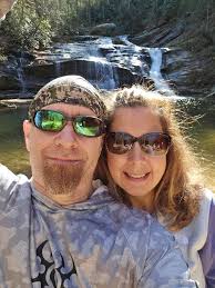 Hiking at Panther Creek Falls in North Georgia