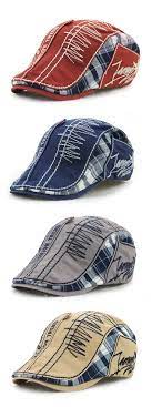 Us 13 45 46 Unisex Cotton Washed Beret Hat Buckle Adjustable Paper Boy Newsboy Cabbie Golf Gentleman Cap Men S Accessories From Clothing And Apparel On Banggoo Mens Caps Hats For Men Cowboy Hats
