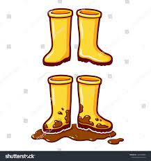 caricature bottes en caoutchouc jaune propres image vectorielle de stock libre droits 1225298890 coloriages 3d avec instructions