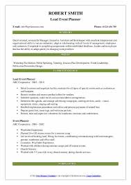 A cover letter serves as a formal introduction to your resume, and allows you to expand on various aspects of your work history. Event Planner Resume Samples Qwikresume