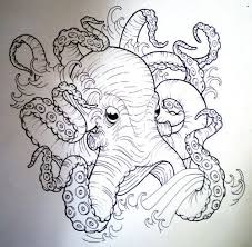 Maybe A Bit Smoother In Texture Though Tumblr Mflwk3llr41s0hhjro1 500 Octopus Tattoo Drawings Tt Desenho De Polvo Tatuagens De Polvo E Gueixa Desenho