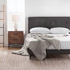 Shop credit, $200 foundations goods shop credit, $200 haden home shop credit & $200 north & finch shop credit. Brookside Cara Upholstered Platform Bed Frame With Square Tufted Headboard Furniture Beds Mattresses