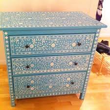Indian Inlay Stencils Stenciled Table Stencil Furniture Inlay Furniture Painted Furniture