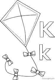 Children cut out the quilt square to be compiled with other squares as you work your way. K Is For Kite Coloring Page Coloringall