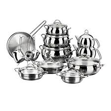 Korkmaz A1725 Tombik Hyper Hiper 23 Pieces Faitout Marmit Https Www Amazon Fr Dp B075jng4d1 Ref Cm Sw R Pi Awdb C X Lp Acier Inoxydable Faitout Inoxydable