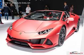 3.21 crore to 4.99 crore in india. 2019 Lamborghini Huracan Evo Spyder Facelift 2019 5 2 V10 640 Hp Awd Dct Technical Specs Data Fuel Consumption Dimensions