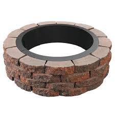 This should fill the bottom two layers of block to a depth of 8. Crestone Fire Pit Project Material List 4 3 W X 2 1 H At Menards